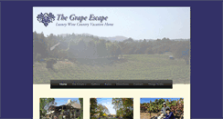 Desktop Screenshot of grape-escape.net